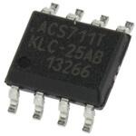 ACS711KLCTR-25AB-T Allegro Microsystems， ホール効果センサ， 8-Pin SOIC ホール効果センサ ACS711KLCTR-25AB-T Allegro Microsystems