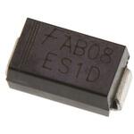 SS12 onsemi 整流ダイオード， 1A， 20V 表面実装， 2-Pin DO-214AC (SMA) ショットキーバリア 500mV onsemi
