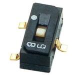 CAS-120TB1 NIDEC COPAL ELECTRONICS GMBH スライドスイッチ 1回路 2接点 100 mA ニデックコンポーネンツ(旧：日本電産コパル電子)