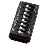 CHS-08TA NIDEC COPAL ELECTRONICS GMBH スライドスイッチ 8PST 100 mA ニデックコンポーネンツ(旧：日本電産コパル電子)