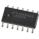 LM339M/NOPB Texas Instruments コンパレータ， 3 → 28 V， オープンコレクタ出力 表面実装， 14-Pin SOIC Texas Instruments