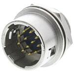 HR10-10R-12P(73) ヒロセ電機 丸型コネクタ， 12極， ミニチュア， パネルマウント， HR10-10R-12P(73) HIROSE(ヒロセ電機)