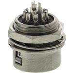 HR10A-10R-12S(71) ヒロセ電機 丸型コネクタ， 12極， ミニチュア， パネルマウント， HR10A-10R-12S(71) HIROSE(ヒロセ電機)