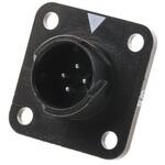 HR34B-12WRB-4P ヒロセ電機 丸型コネクタ， 4極， ミニチュア， パネルマウント， HR34B-12WRB-4P HIROSE(ヒロセ電機)