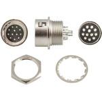 HR10G-10R-12P(73) ヒロセ電機 丸型コネクタ， 12極， ミニチュア， パネルマウント， HR10G-10R-12P(73) HIROSE(ヒロセ電機)