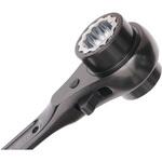 RW-4SSBC 4サイズラチェットレンチ 24/32×27/36mm ブラック MUST TOOL