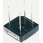 GBPC2501W onsemi 整流用 ブリッジダイオード 単相 25A， 100V， 29 x 29 x 11.23mm， GBPC2501W onsemi