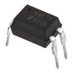 FOD817B300 onsemi フォトカプラ， スルーホール実装 チャンネル数：1， トランジスタ出力， FOD817B300 onsemi