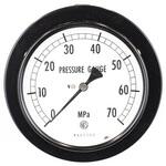 AE15-133 普通形圧力計(Φ100)70MPa 埋込形D枠(取付金具)耐振用 AE15-133シリーズ 長野計器