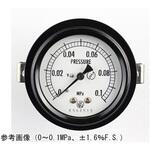 BA15-121 密閉型圧力計(60Φ)埋込形D枠(取付金具)耐振用 BA15-121シリーズ 長野計器