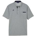 CY204-05 4L ニットシャツ(ミディアムグレーモク) CY204-05シリーズ トンボ
