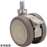 TEA75N16SL-25 双輪キャスター Φ75 自在 ストッパー付 ネジ式 TEシリーズ 東海キャスター