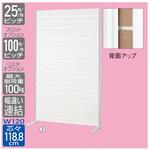 リスタプラス 壁面タイプ W120×H210cm 61-554シリーズ アズワン