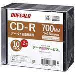 RO-CR07D-012CWZ 光学メディア CD-R PCデータ用 700MB 法人チャネル向け RO-CR07Dシリーズ BUFFALO(バッファロー)