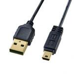 EA764AJ-184A ミニUSBケーブル(A-ミニB5pin/2.0対応) EA764AJシリーズ エスコ