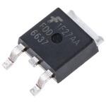 FDD6637 onsemi Pチャンネル MOSFET35 V 55 A 表面実装 パッケージDPAK (TO-252) 3 ピン onsemi