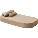 圧縮フロアソファ 2WAY クッション2個付き 萩原