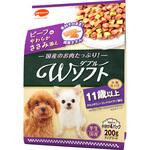 VWB11-200-2 ビタワン君のWソフト 11歳以上 ビーフ味・やわらかささみ添え 日本ペットフード