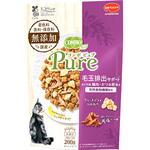 CPCH-200-1 コンボ ピュア キャット 毛玉排出サポート まぐろ味・鶏肉・かつお節添え 日本ペットフード