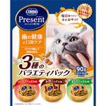PNODV-90-4 コンボ プレゼント キャット おやつ 歯の健康と口臭ケア 3種のバラエティパック 日本ペットフード