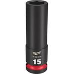 49-66-6276 SHOCKWAVE IMPACT DUTY ディープインパクトソケット 1/2インチ(12.7mm)角 15mm ミルウォーキーツール