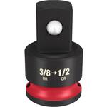 49-66-6723 SHOCKWAVE IMPACT DUTY アンビルサイズ変換アダプター 3/8インチ(9.5mm) → 1/2インチ(12.7mm) ミルウォーキーツール