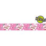 PC7-0540 ビニール幕 HAPPY Valentines Day[45cm(H)] アルファ(販促)
