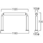 ヒップバーⅡブラック ADAL(アダル)
