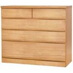 桐詞 幅102 4段 チェスト 家具 収納 ナチュラル/ダーク 丸田木工