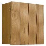 ウェーブ 壁掛け仏壇 ホワイトオーク 幅378×奥行182×高さ395mm 丸田木工