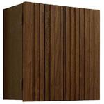 スリット 壁掛け仏壇 ウォールナット 幅378×奥行182×高さ395mm 丸田木工