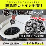 830-14 消臭 炭黒トイレ凝固剤25個入 アストロ