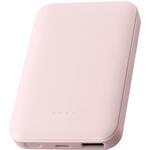 発火リスクを抑えたモバイルバッテリー「MOEZ」 5000mAh ピンク LEPLUS NEXT