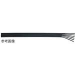 UFF-04-12-5 フラットチューブUFF 12-4×2.5mm 黒 UFF-04-12シリーズ 潤工社