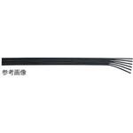 UFF-04-8-5 フラットチューブUFF 8-4×2.5mm 黒 UFF-04-8シリーズ 潤工社