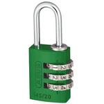 145/20 Green Abus 安全用南京錠 パドロック アルミ、スチール 緑 ABUS