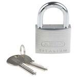 Abus 耐候性南京錠 パドロック タイタリウム グレイ ABUS