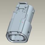 4-2103015-1 Automoive HEMS HVA 280 connector housing 1箱 50個入 TE CONNECTIVITY