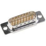 F15P0G2 / 1727040166 D-subコネクタ 15極 オス パネルマウント FCT - A MOLEX COMPANY