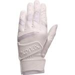 高校野球ルール対応ダブルベルトバッティング手袋【両手用】Mサイズ XANAX(ザナックス)