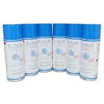 3Dスキャナ用反射防止昇華スプレー ブルー6缶セット AESUB