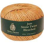 Jute Stone Twine Bleached 麻ひも 150m ナチュラルストーン Kent & Stowe