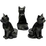 00199 Potty Feet Sitting Cat 鉢オブジェ ポットフィート 座りネコ 3個入り Jardinopia