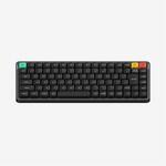 NuPhy 3モード接続 75%レイアウトロープロファイル静音スイッチ搭載薄型メカニカルキーボード Air75 v3 JIS配列モデル ブラック NuPhy