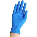 MTニトリル手袋 中厚手 ブルー IRL