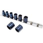 ソケットセット 3/8(9．5)×8PCS イオンプレーティング 旭金属工業(旧:新日本ツール)