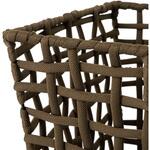 ラフニット バスケットスリム Lサイズ ブラウン/グレー/ブラック BRID