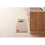 丸ごと洗えるキッチンマット ベージュ 120cm アール