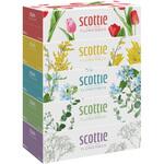 スコッティ ティッシュペーパー フラワーボックス 500枚(250組) 日本製紙クレシア