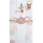 ス-6270 御祝儀袋 創作金封 鶴 赤 スズキ紙工